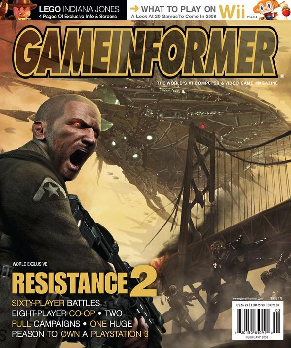 Game Informer Issue 178 (February 2008) cover